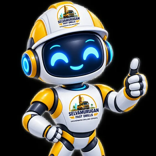 Selvamurugan AI Assistant robot mascot